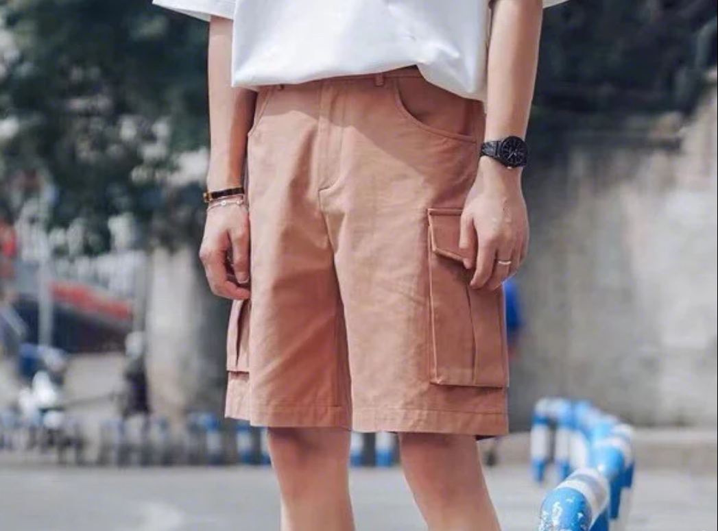 矮個(gè)子男生的夏季搭配 修飾線條的效果 3