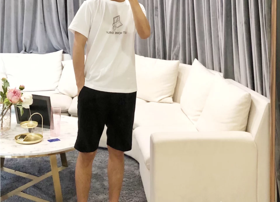 男生休閑褲配什么鞋 夏日男生休閑褲穿搭 3