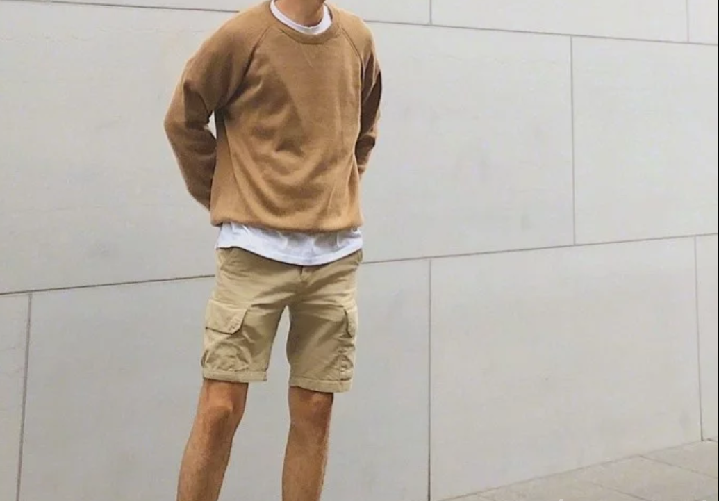 夏季男生短褲穿搭圖片 必不可少的一種存在 1