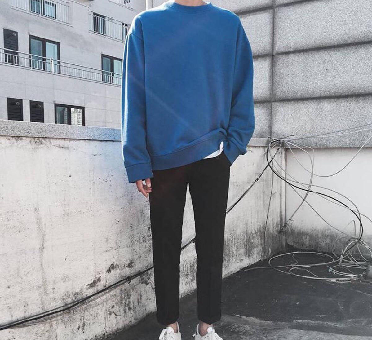 秋季男生搭配衣服圖片 大男孩的感覺 2
