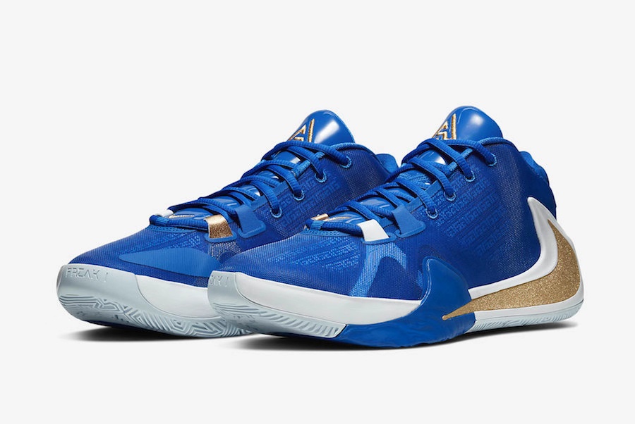 Nike全新 FIBA 配色 Zoom Freak 1 “Greece” 1
