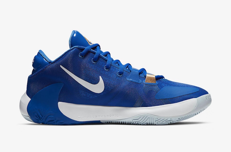 Nike全新 FIBA 配色 Zoom Freak 1 “Greece” 2