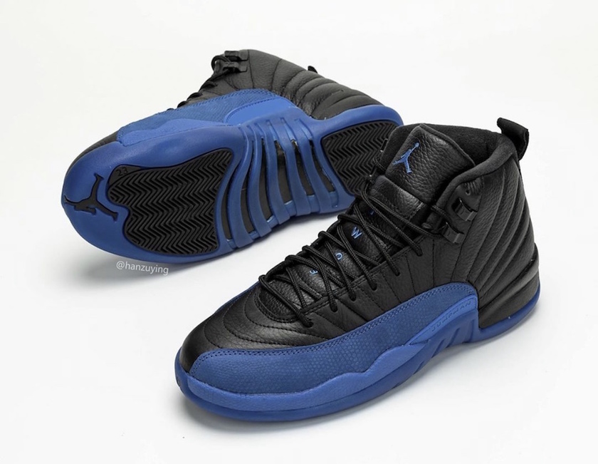 Air Jordan 12 黑藍配色 給人一種鮮明層次感 3