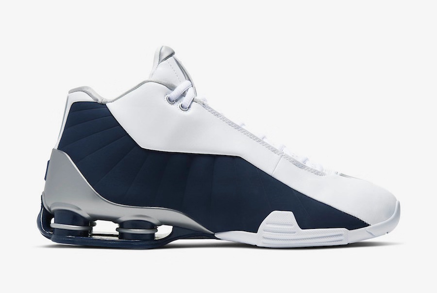 Nike Shox經(jīng)典白藍配色 十分具有科幻氣息 2