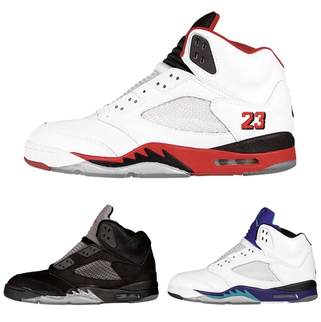 Air Jordan 5 經(jīng)典配色  2020 年正式回歸 1
