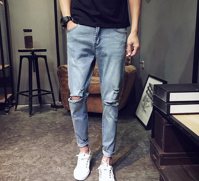 秋季復(fù)古牛仔褲搭配什么鞋子 不一樣的休閑風(fēng) 3