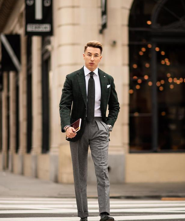 紳士型男怎么穿衣搭配? 2