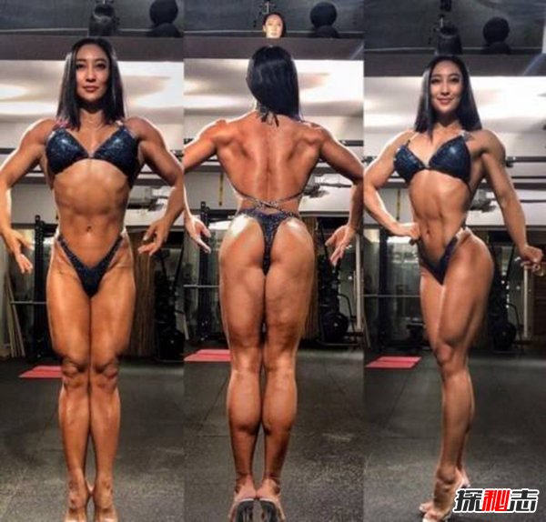 世界上力氣最大的肌肉女 蘿莉臉肌肉女 5