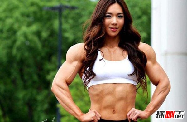 世界上力氣最大的肌肉女 蘿莉臉肌肉女 2