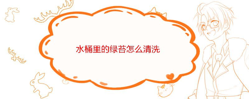 怎樣刷水桶里的青苔 去水桶里青苔的最好辦法 1