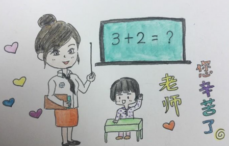 教師節賀卡怎么畫簡單 教師節賀卡畫畫技巧 2
