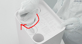 小米凈水器很久沒(méi)用打開(kāi)黃燈 3
